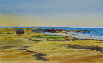 Balcomie Links Evening Light